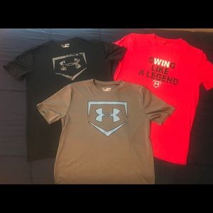 Under Armour Youth Baseball Shirts